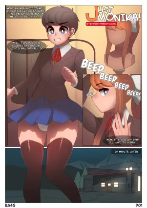 Just Monika! - crossdressing