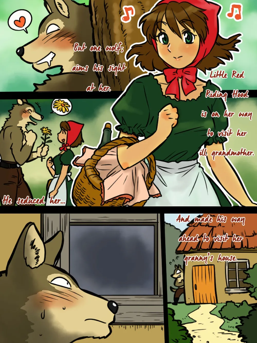 Kemohono Red Riding Hood - Page 3