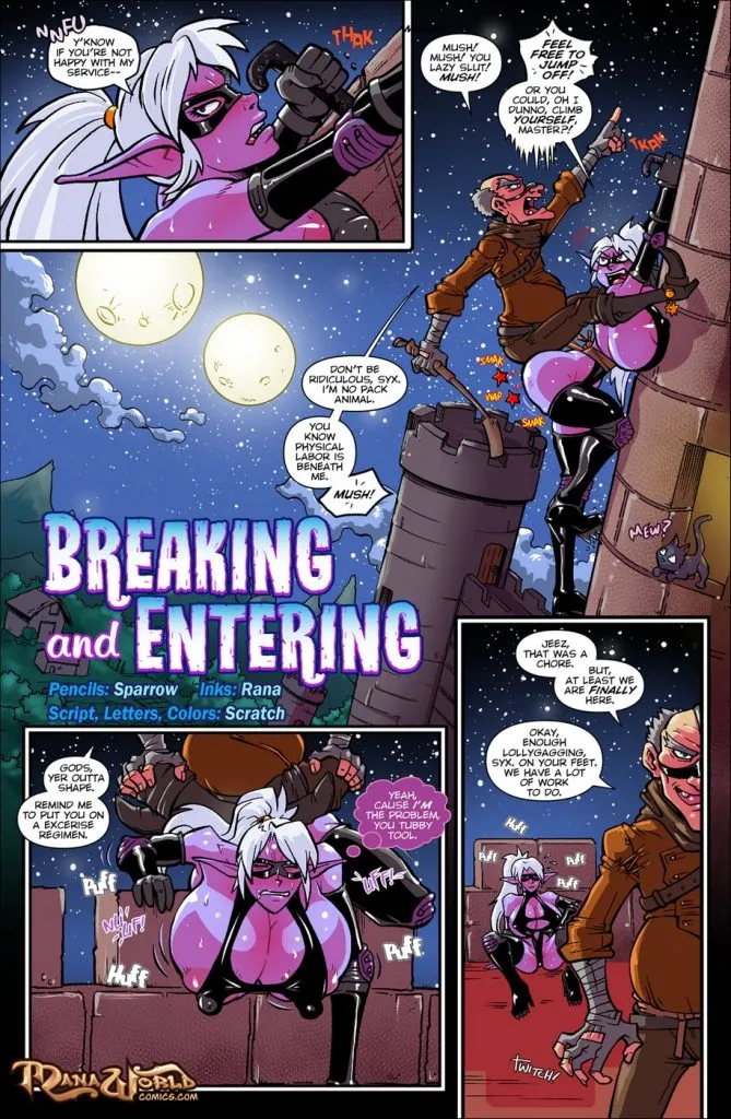 Breaking and Entering by ManaWorld - Page 1
