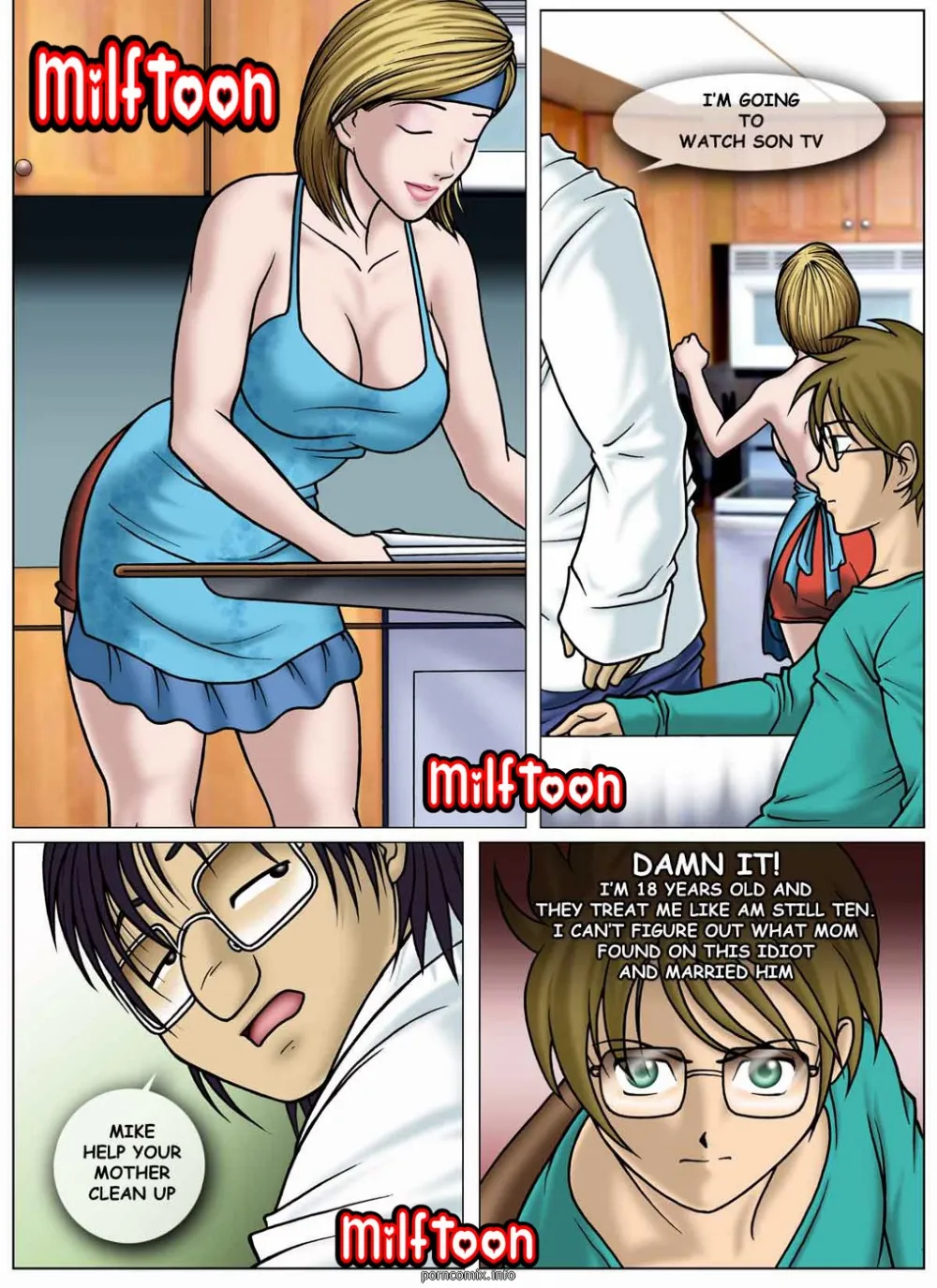 Milftoon- Suprizing - Page 1