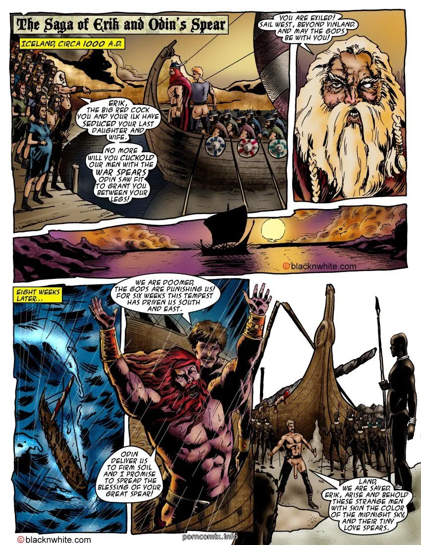 Cock Vikings- Blacknwhite - Page 2