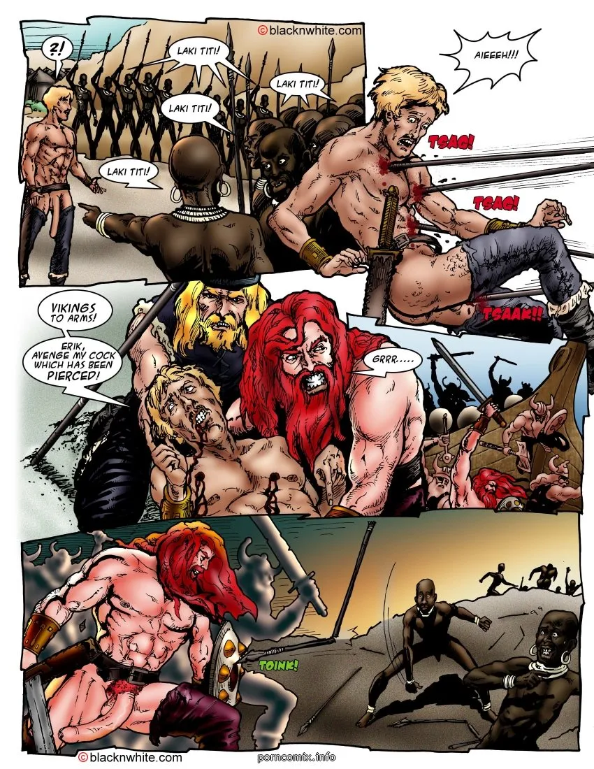 Cock Vikings- Blacknwhite - Page 3