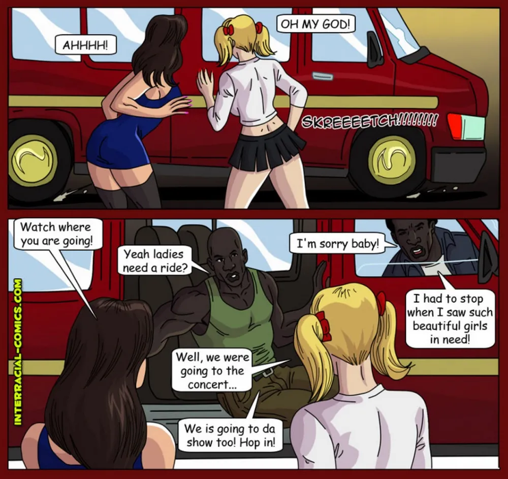 INTERRACIAL-THE ROAD-AMY AND BROOKE - Page 2