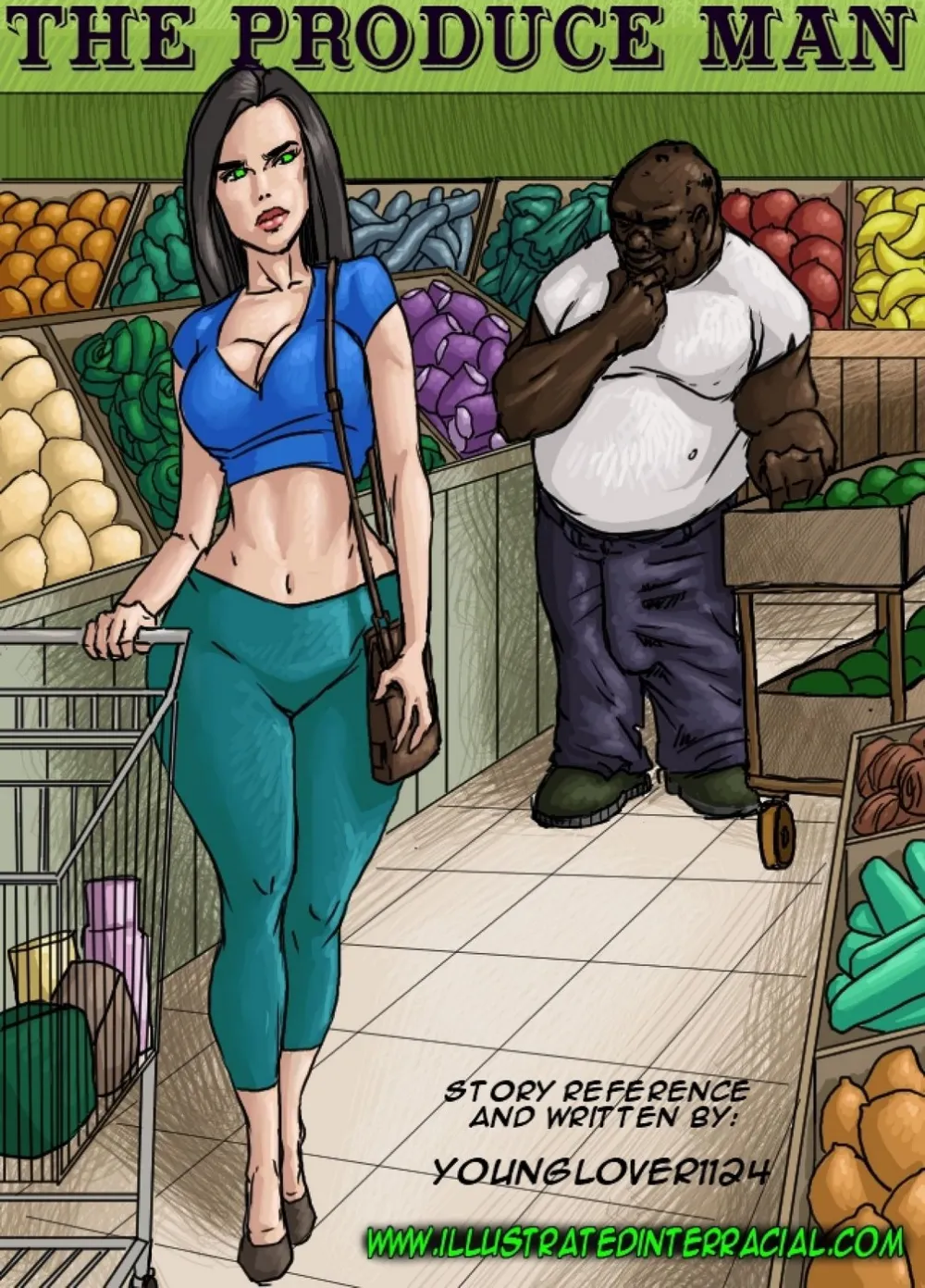 The Produce Man – Illustrated Interracial - Page 1