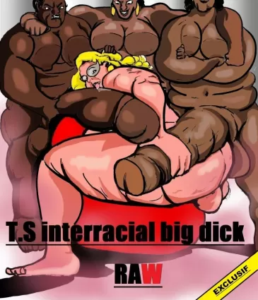 Shemale Interracial Big Dick Raw- Carter Tyron - anal