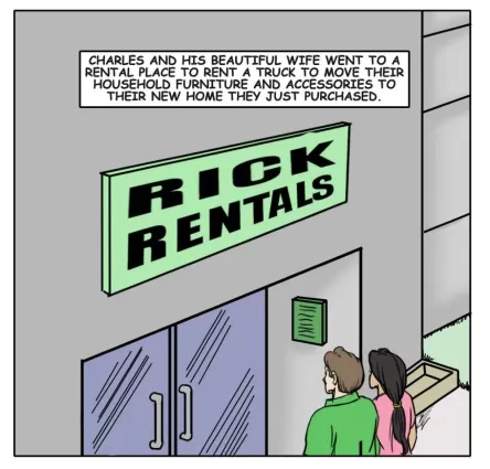 Rent- illustrated interracial - Big Boobs