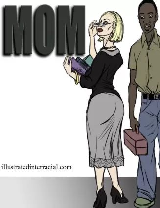 Mom- illustrated interracial - anal