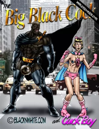 Big Black Cock and Cuck Boy - Big Cock