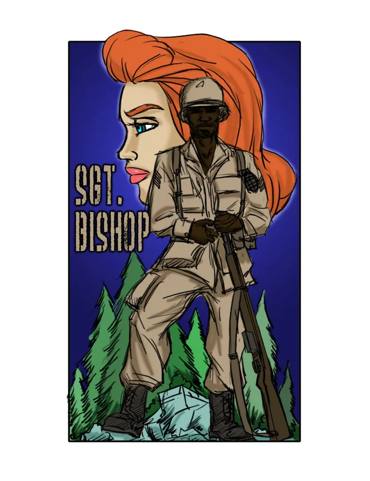 SGT. Bishop- illustrated interracial - Page 1