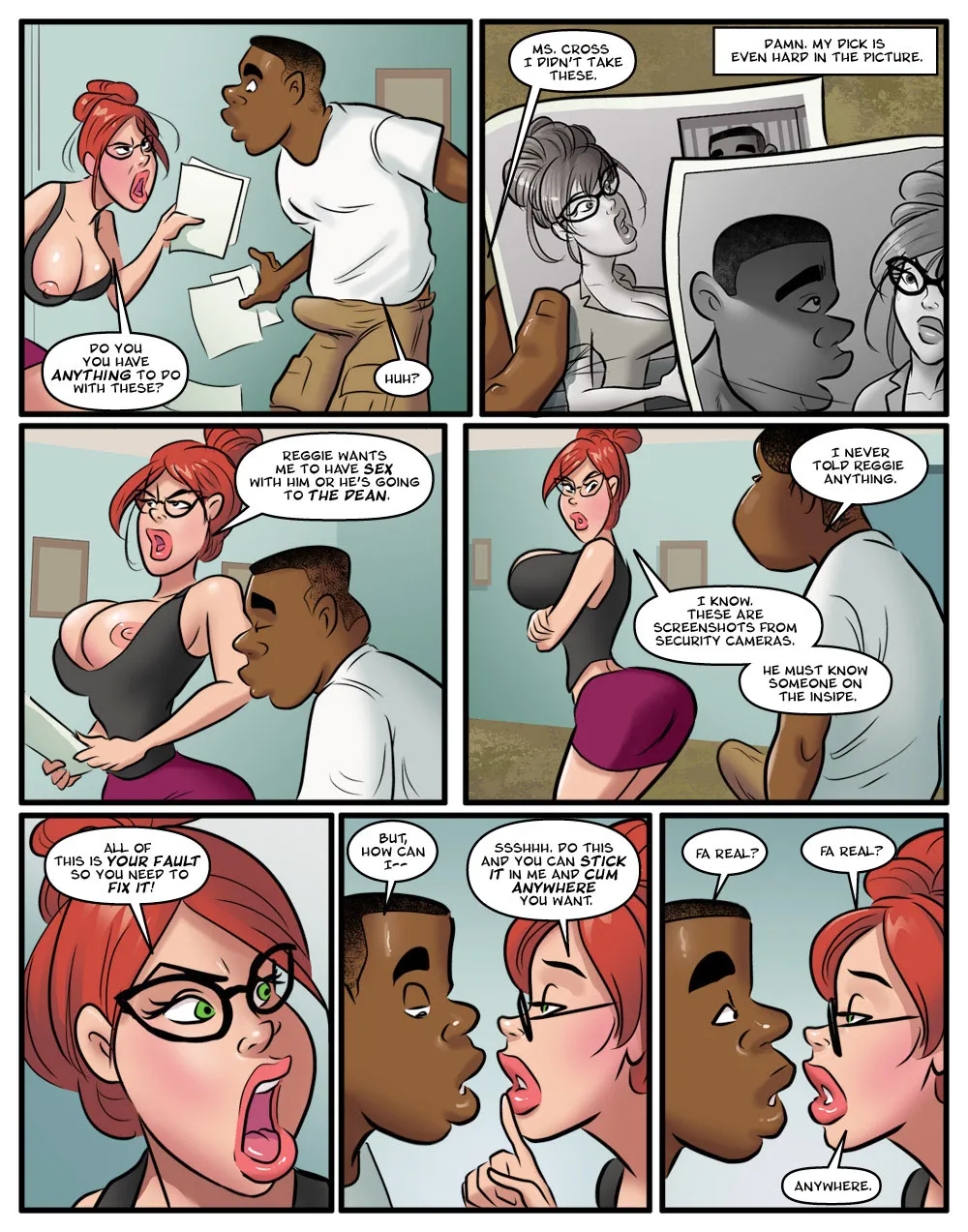 Hot for Ms. Cross 2- Moose - Page 21