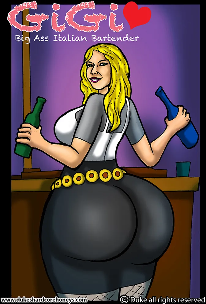 Gigi – Big Ass Italian Bartender 1 - Page 1