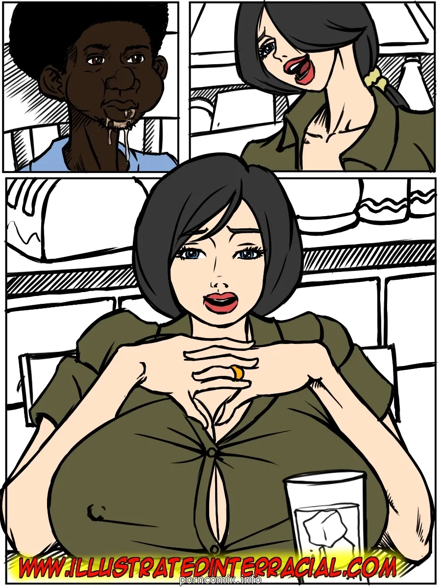 No Words-Illustrated interracial - Page 2