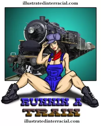 Runnin A Train 1- illustrated interracial - Big Boobs