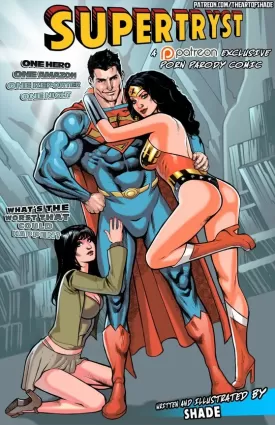 [Shade] Supertryst (Justice League) Sex Parody - Big Cock
