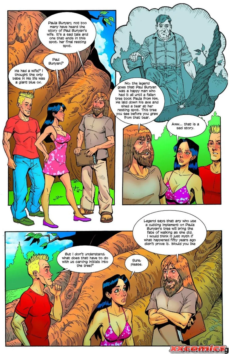 Legendary Tree-Paula Bunyan 1 - Page 7
