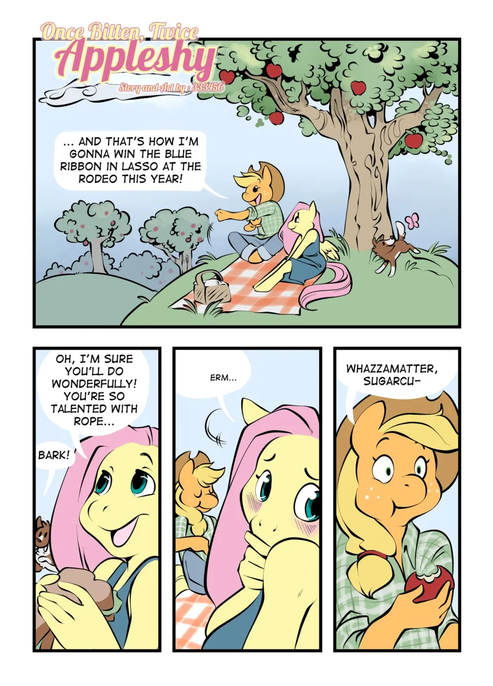 Once Bitten Twice Appleshy - Page 1