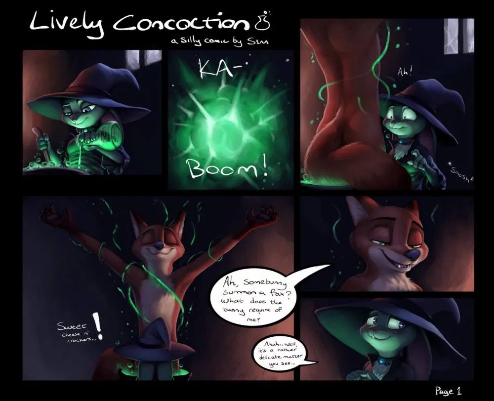 Lively Concoction - Page 1
