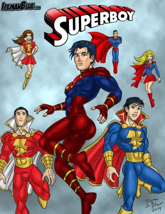 Superboy - big penis
