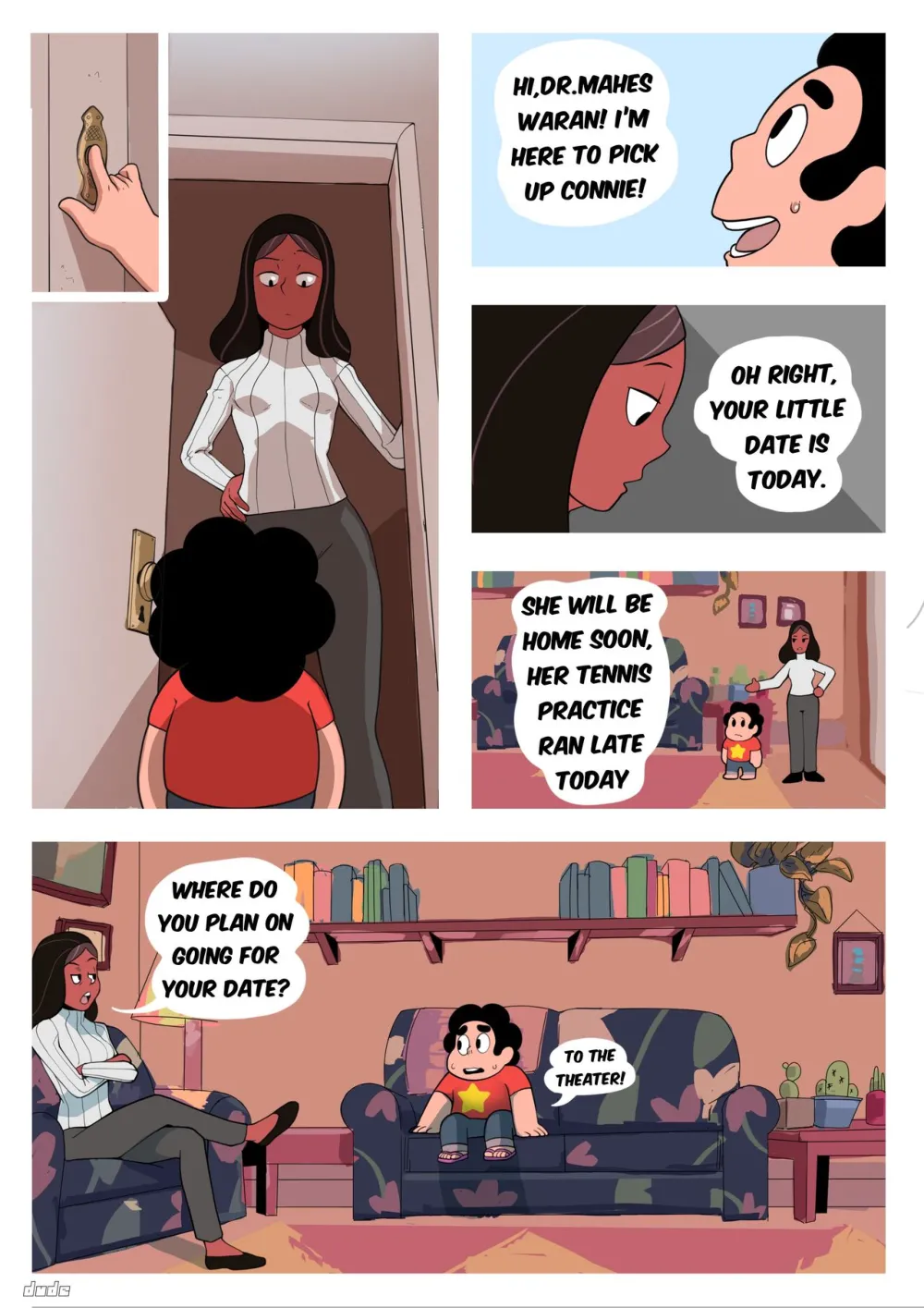 Steven's Predicament - Page 1