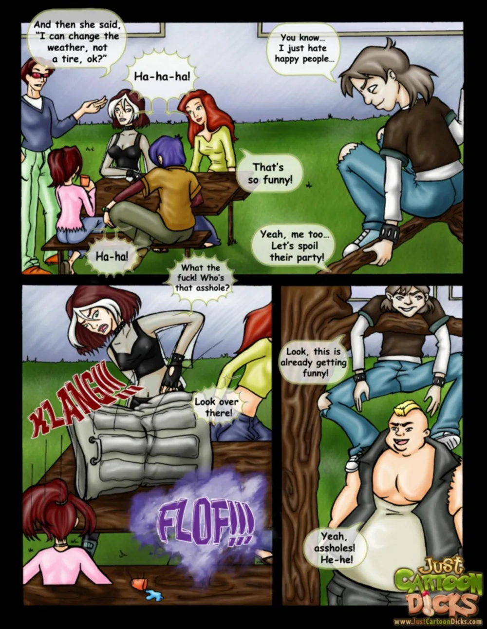 Just Cartoon Dicks -X-men - Page 1