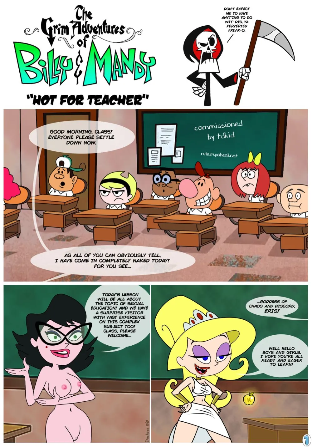 Hot For Teacher - Page 1