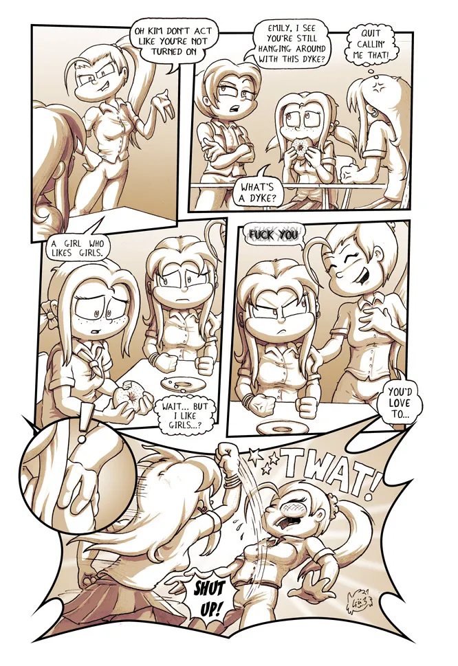 Gaz66d- Love and Life Lessons With Ketchup and Mustard - Page 6