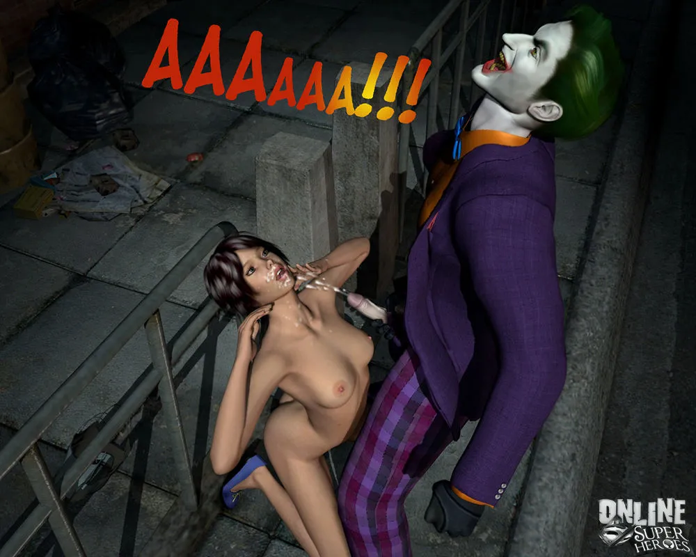 Joker bangs a hot babe in the alley - Page 15