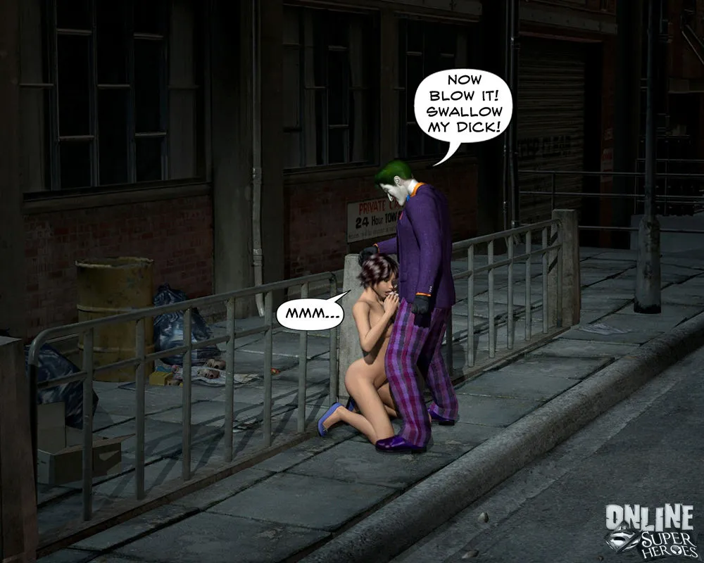 Joker bangs a hot babe in the alley - Page 14