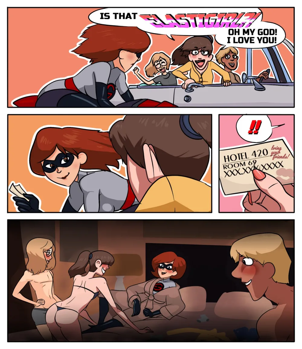 Elastigirl Comic - Page 1
