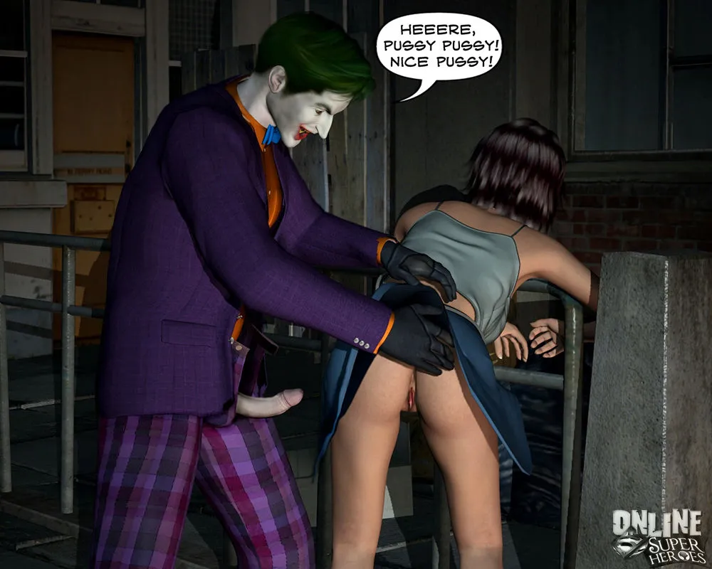 Joker bangs a hot babe in the alley - Page 7