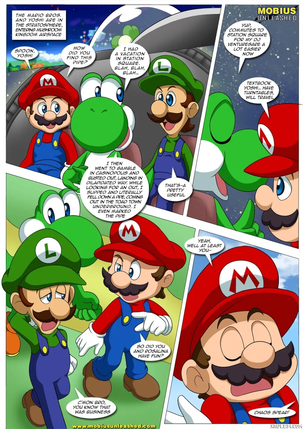 Mario and Sonic - Page 16