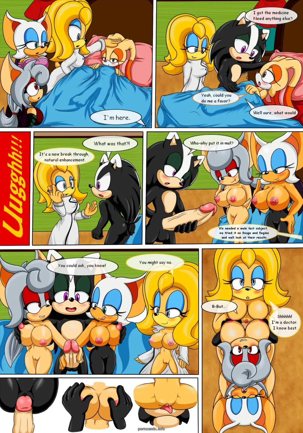 Test Subject (Sonic The Hedgehog) - Page 1