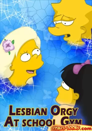 The Simpsons – Lesbian Orgy At School Gym - lesbian