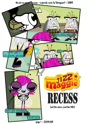The Buzz On Maggie - cartoon