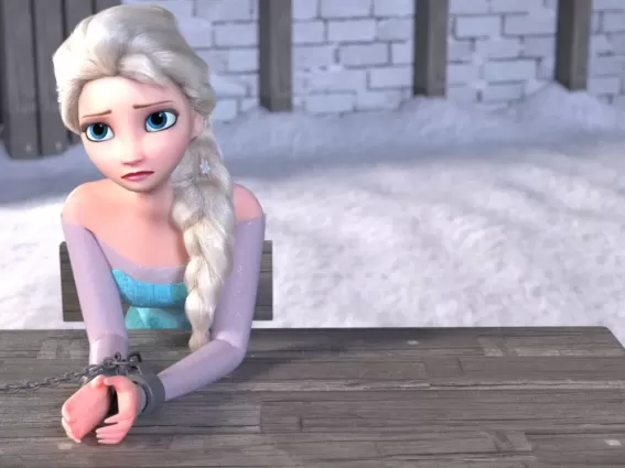 Elsa's Bad ending - 3d