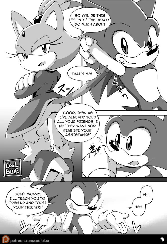 Sonic & Blaze - Page 1