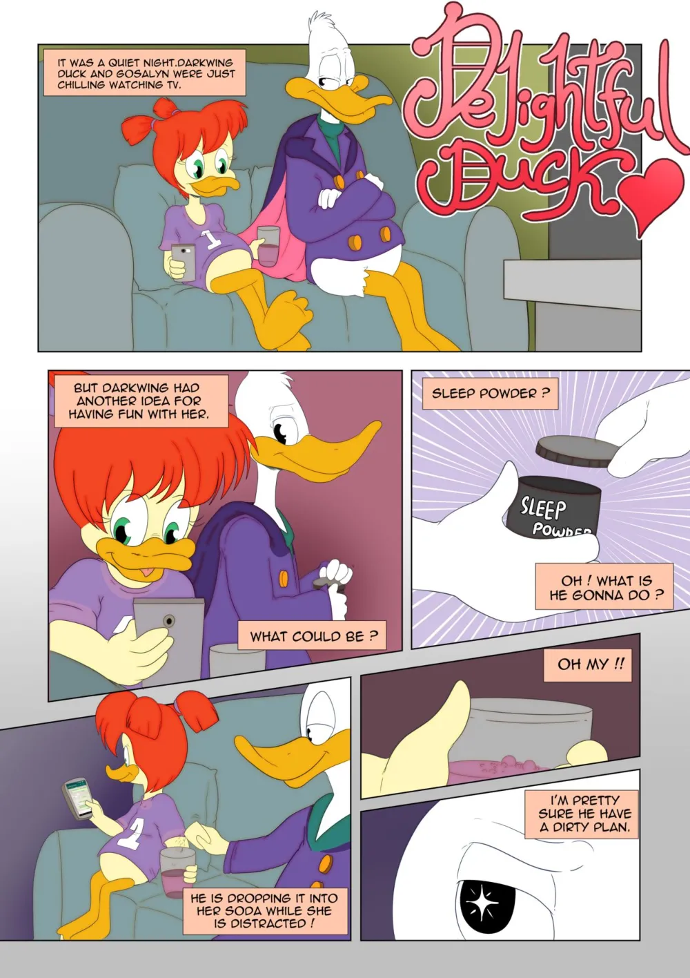 Delightful Duck - Page 1
