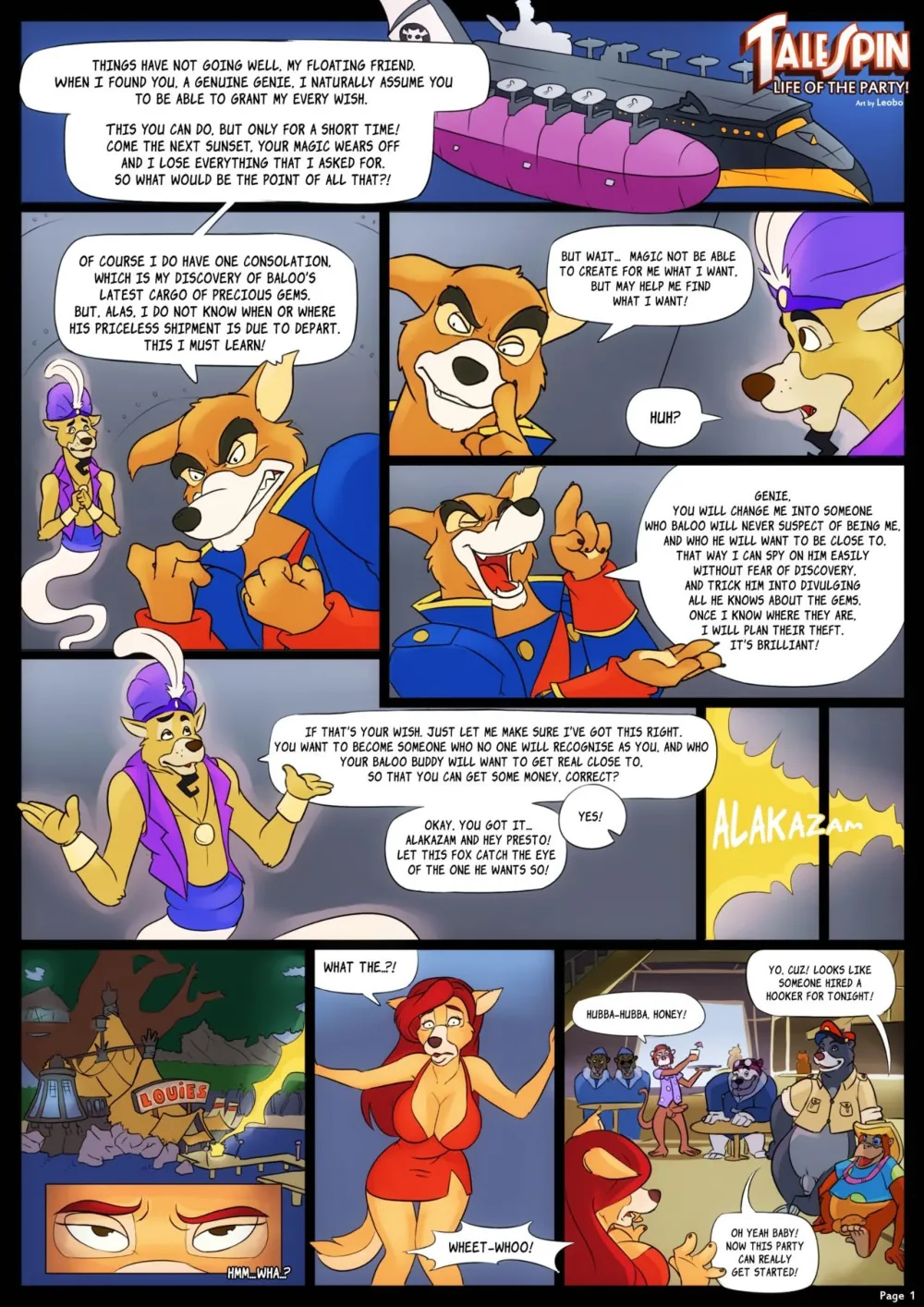 Life of the Party! - Page 1