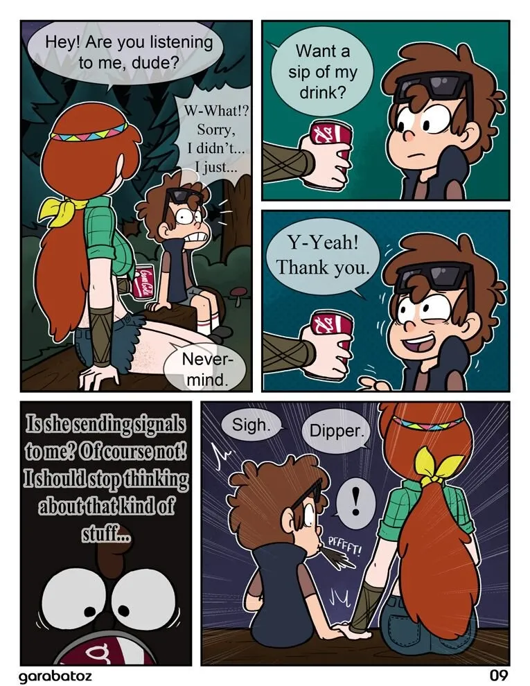 Road To The Club- First Trip (Gravity Falls) - Page 10
