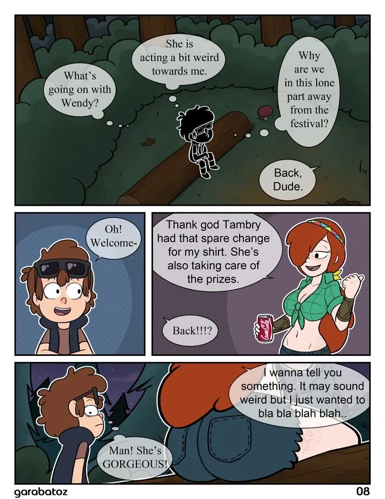 Road To The Club- First Trip (Gravity Falls) - Page 9