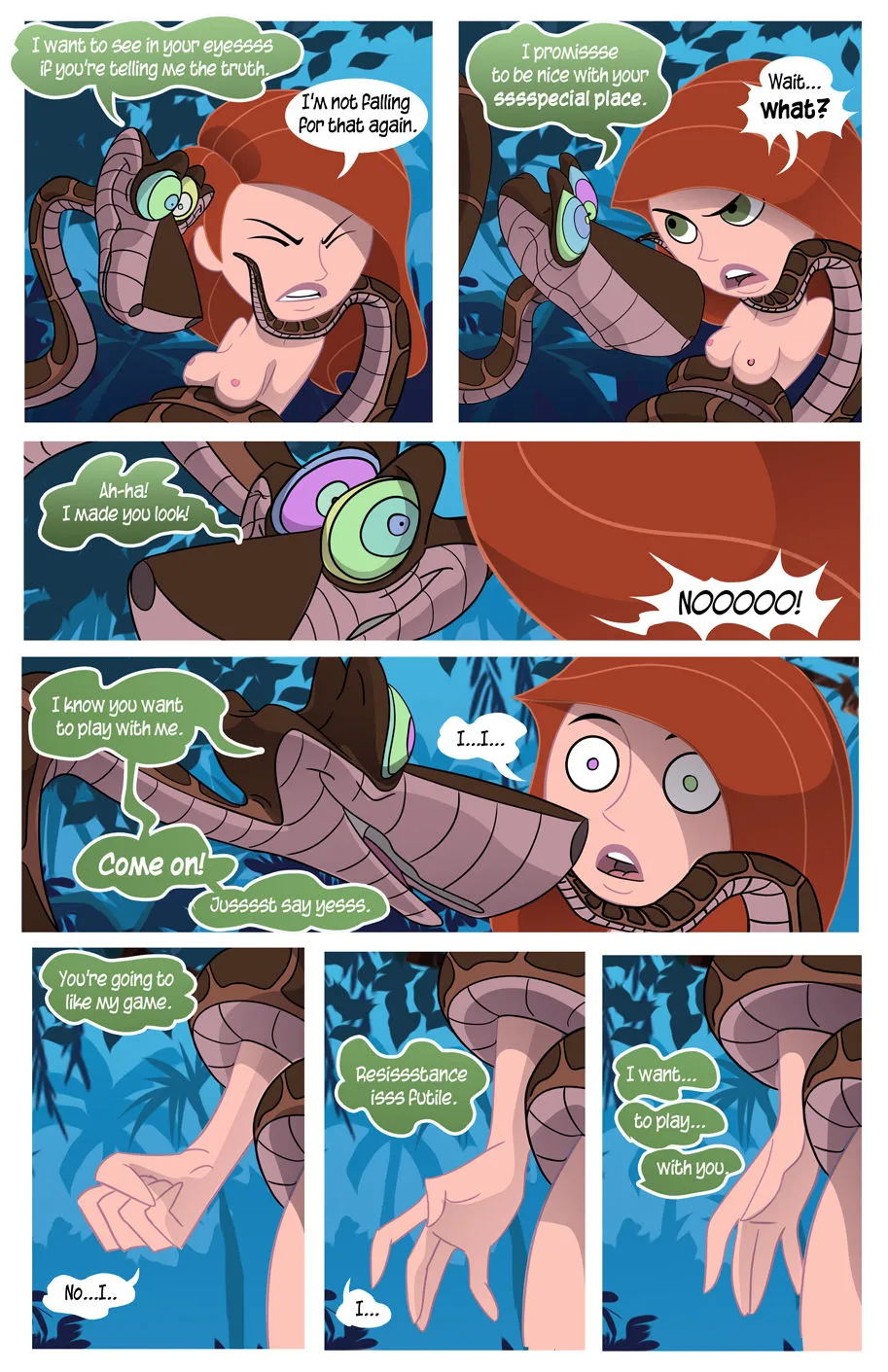 Kim vs Kaa. To Coil a Spy - Page 21