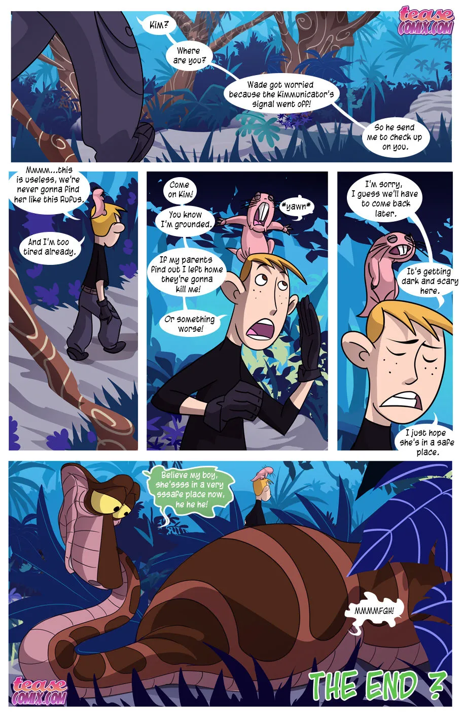 Kim vs Kaa. To Coil a Spy - Page 33