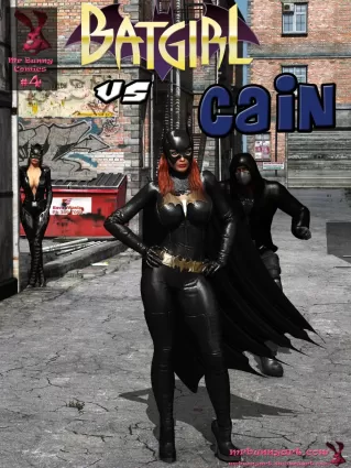 Batgirl vs Cain - 3d