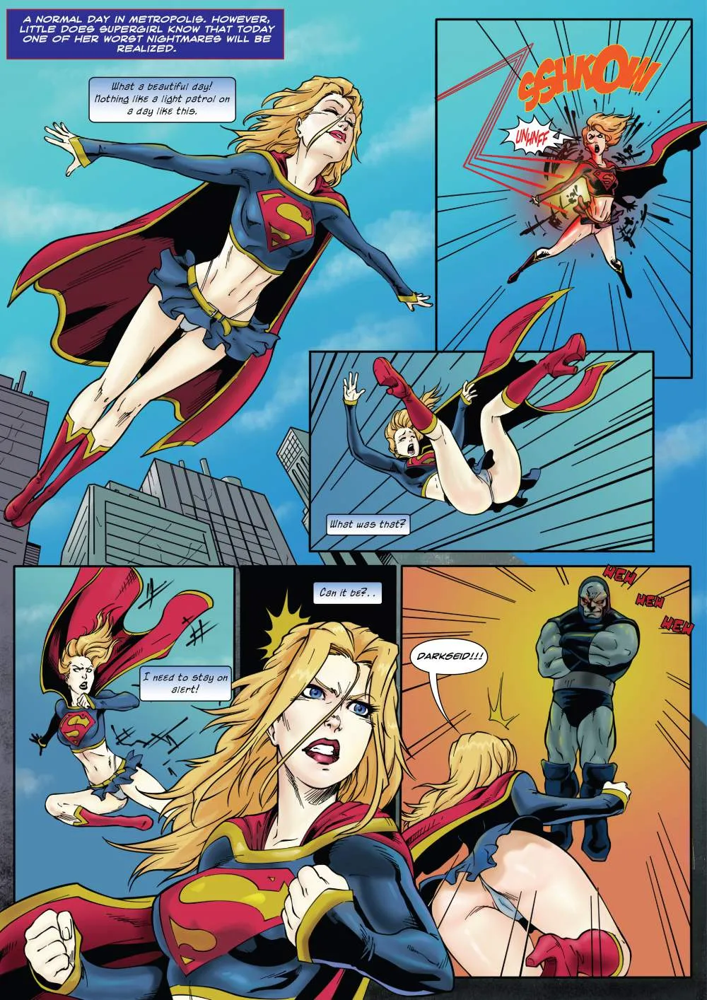 Supergirls Last Stand - Page 1
