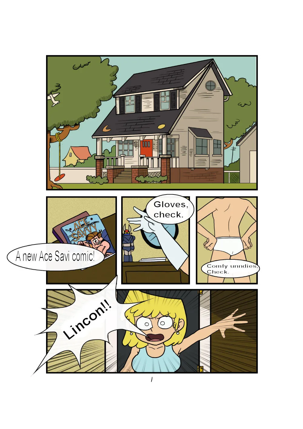 The Loud House- Lini’s Virginity - Page 1
