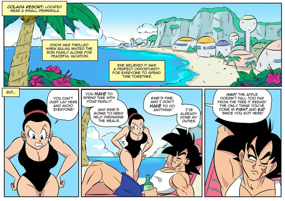 Summer Paradise Part 2 – Dragon Ball Z [FunsexyDB] - Page 2