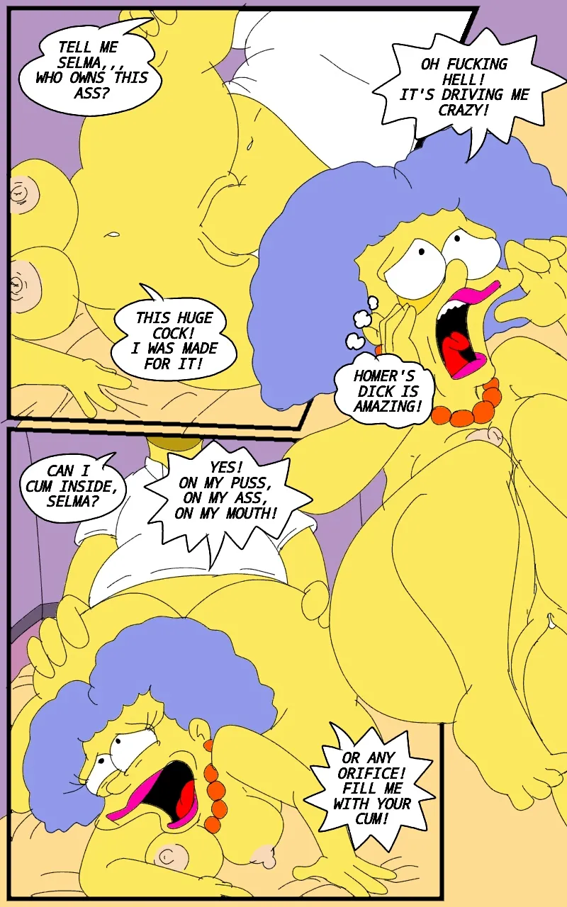 Selma’s Struggle- The Simpsons - Page 9