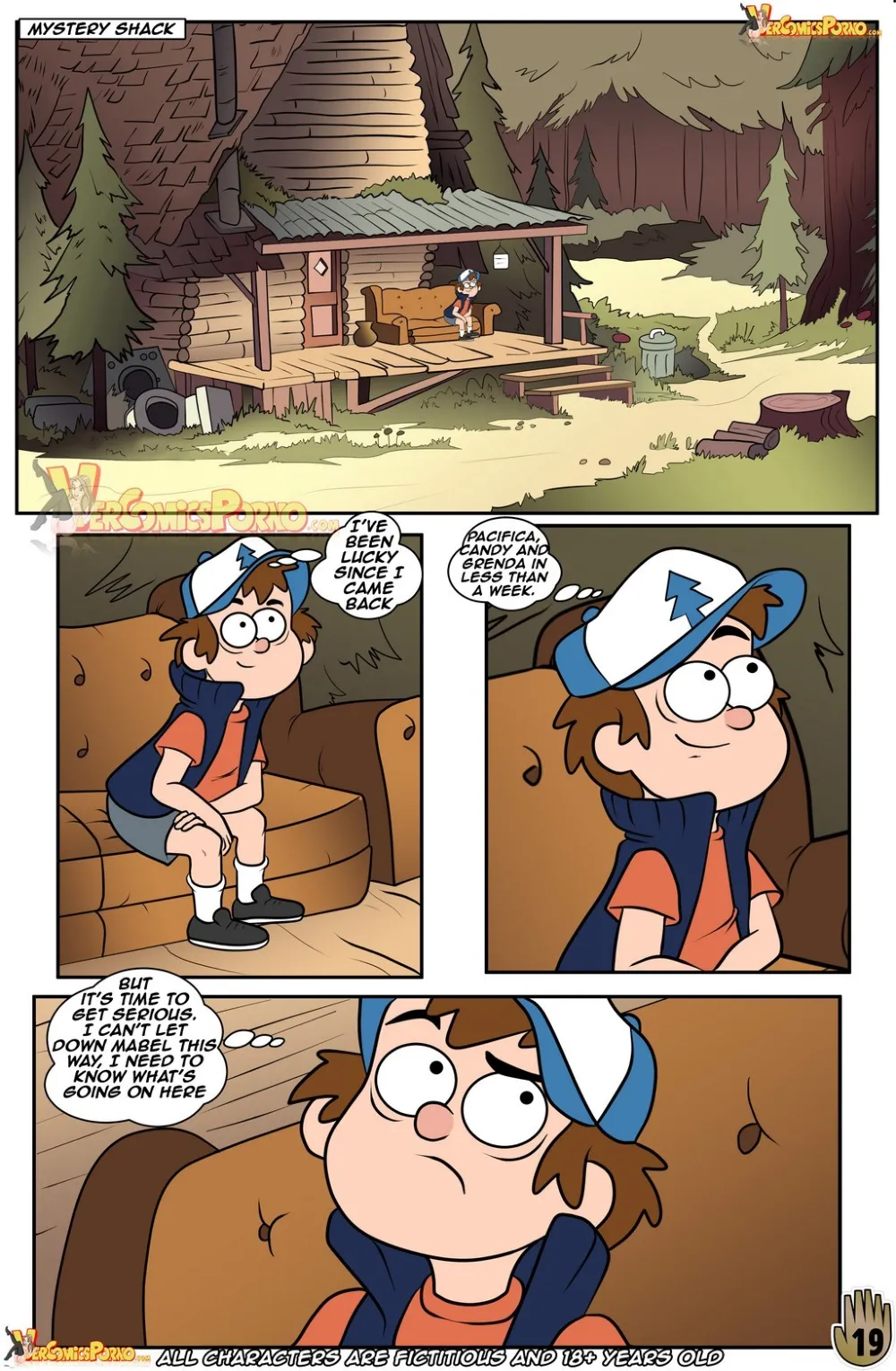 Gravity Falls- One Summer of Pleasure Book 3 - Page 20