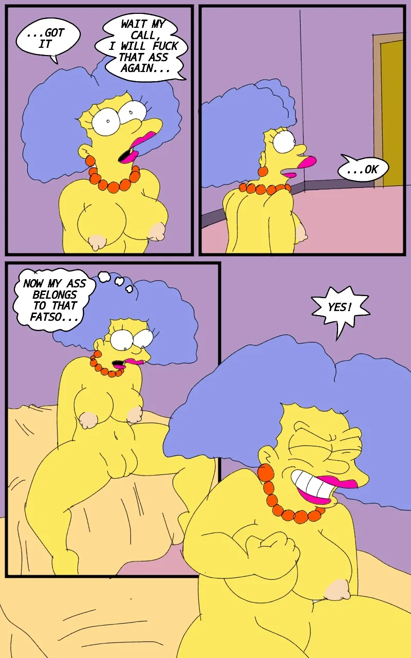 Selma’s Struggle- The Simpsons - Page 12