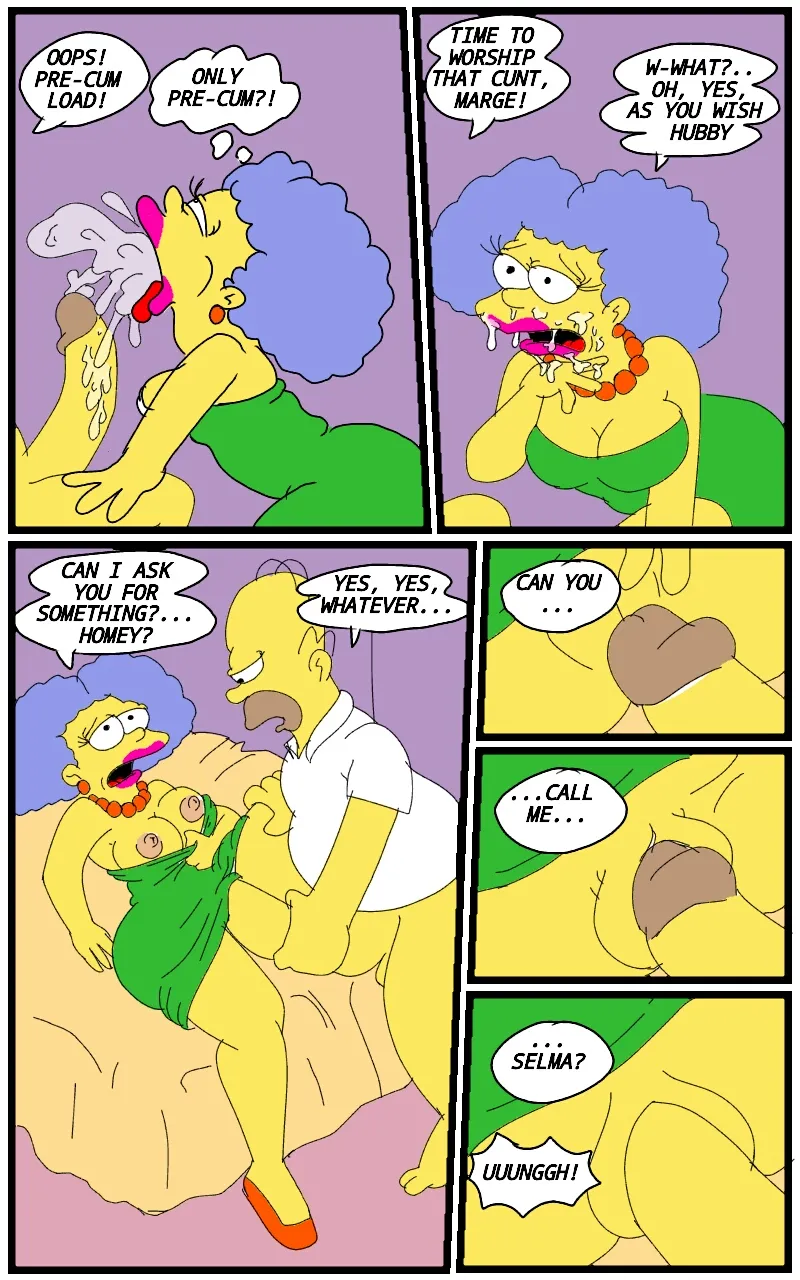 Selma’s Struggle- The Simpsons - Page 7